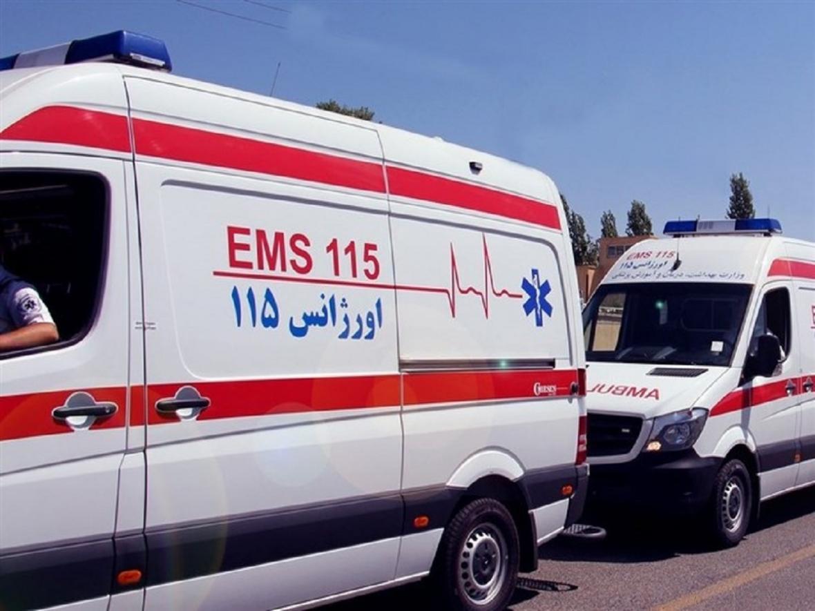 مصدومیت 11 نفر بر اثر واژگونی مینی بوس در جاده ورامین به تهران مصدومیت 11 نفر بر اثر واژگونی مینی بوس در جاده ورامین به تهران