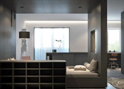 ایده های طراحی داخلی آپارتمان کوچک 33 متری - دکوراسیون مدرن در فضای کوچک