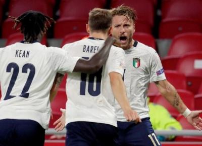 لیگ ملت های اروپا، ایتالیا اولین پیروزی اش را در خانه هلند کسب کرد، پیروزی قاطع نروژ با گل های هالند