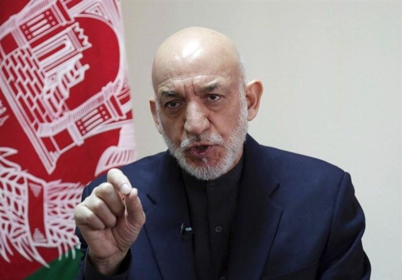 کرزی: بحران افغانستان از سوی خارجی ها تحمیل شده است