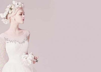 30 مدل لباس عروس یقه قایقی ظریف، زیبا و مینیمال