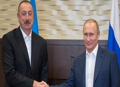 پوتین با سران جمهوری آذربایجان و ارمنستان تبادل نظر کرد