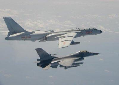 نیروی هوایی چین آسمان تایوان را قبضه کرد