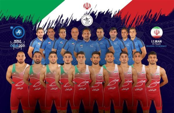 تیم کشتی آزاد ایران سوم دنیا شد
