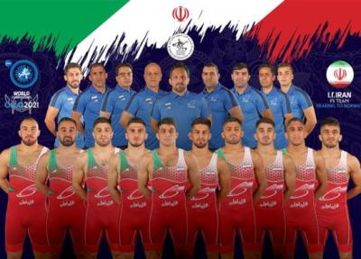 تیم کشتی آزاد ایران سوم دنیا شد