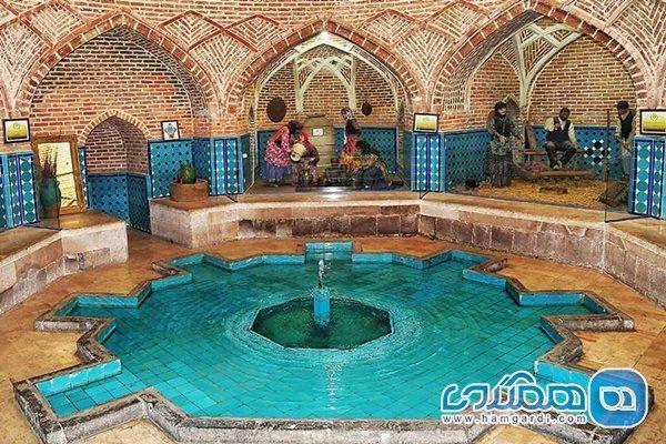 حمام قجر یکی از جاذبه های دیدنی در شهر قزوین است