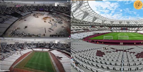 تحولات باورنکردنی یک استادیوم در 3 ماه؛ از فوتبال و بیسبال تا کنسرت