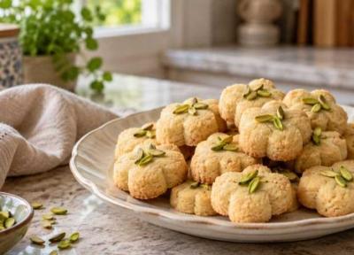 طرز تهیه شیرینی نخودچی با مارگارین؛ لطیف و خوش عطر با هل