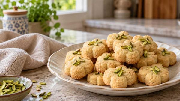 طرز تهیه شیرینی نخودچی با مارگارین؛ لطیف و خوش عطر با هل