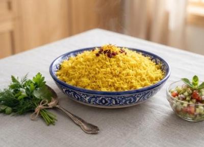 طرز تهیه پلو زردچوبه؛ ساده و خوش رنگ